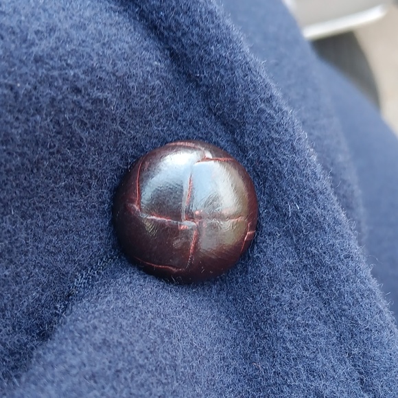 FORECASTER OF BOSTON ⁰ VINTAGE PURE WOOL DOUBLE BREASTED FULL LENGTH COAT - Picture 11 of 17